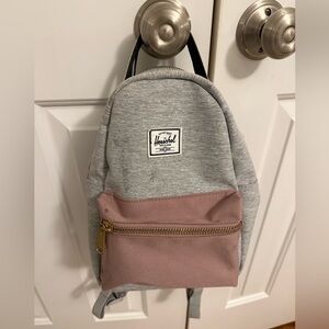 Herschel Supply Co. Mini Backpack Nova Pink and Grey
